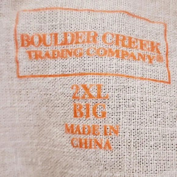 Boulder Creek Trading Company Blue Short Sleeve Floral Print Shirt Size Big 2XL - Picture 16 of 16